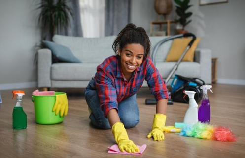 As a house cleaner I  maintain cleanliness and order in residential spaces